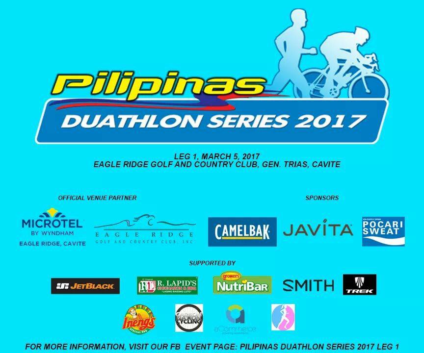 2017 Pilipinas Duathlon Leg 1 Eagle Ridge Golf and Country Club at Gen. Trias Cavite.